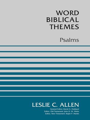 cover image of Psalms